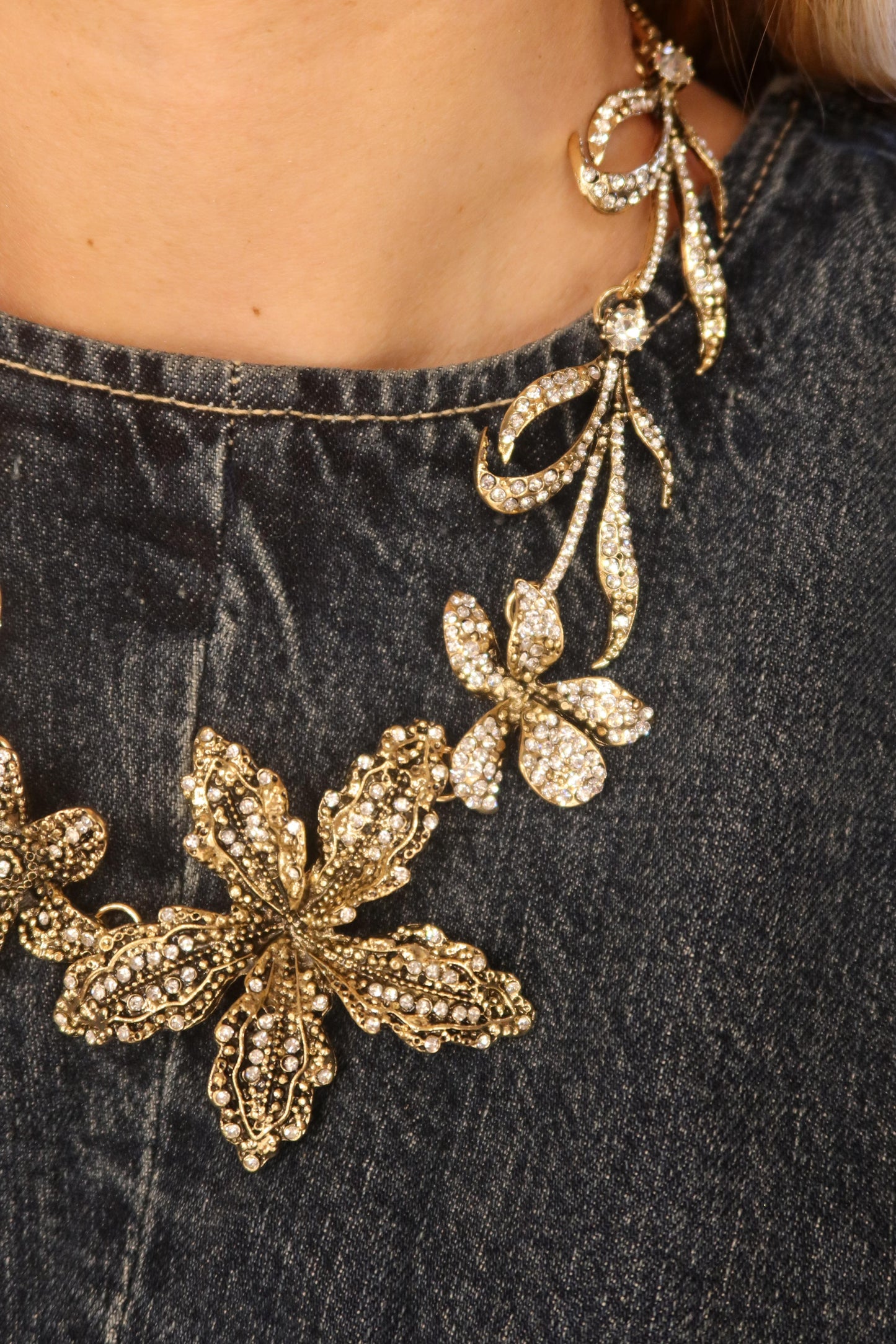 Collana Fiori Retrò