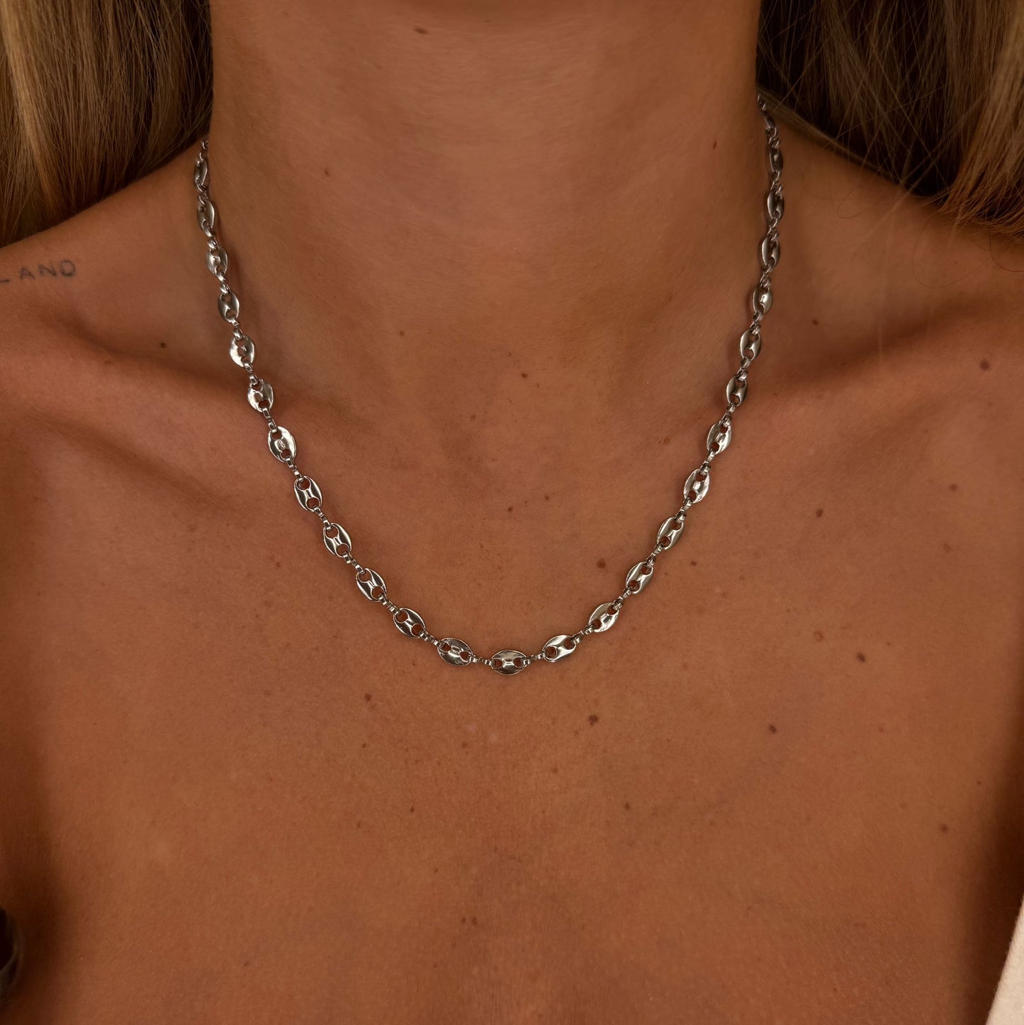 Collana maglia marina piccola